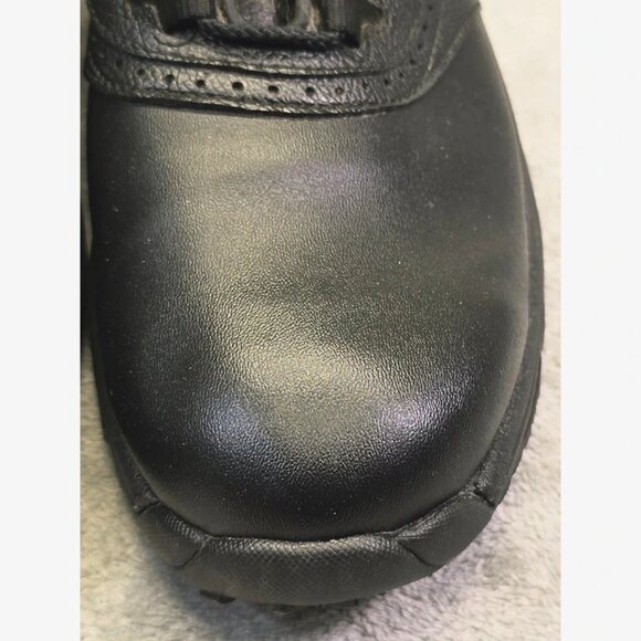 FootJoy Greenjoys‎ Golf Shoes Mens 9.5M Black Leather Flex Zone 45449 - Picture 4 of 16